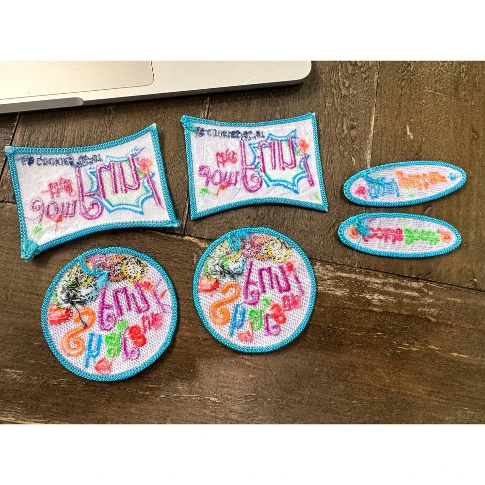 Girl Scouts 2006-07 Share the Fun Cookie Patch Lot of 6 GSUSA Goal Getter
